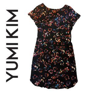 Yumi Kim Black Floral Print Dress (SIZE XS)